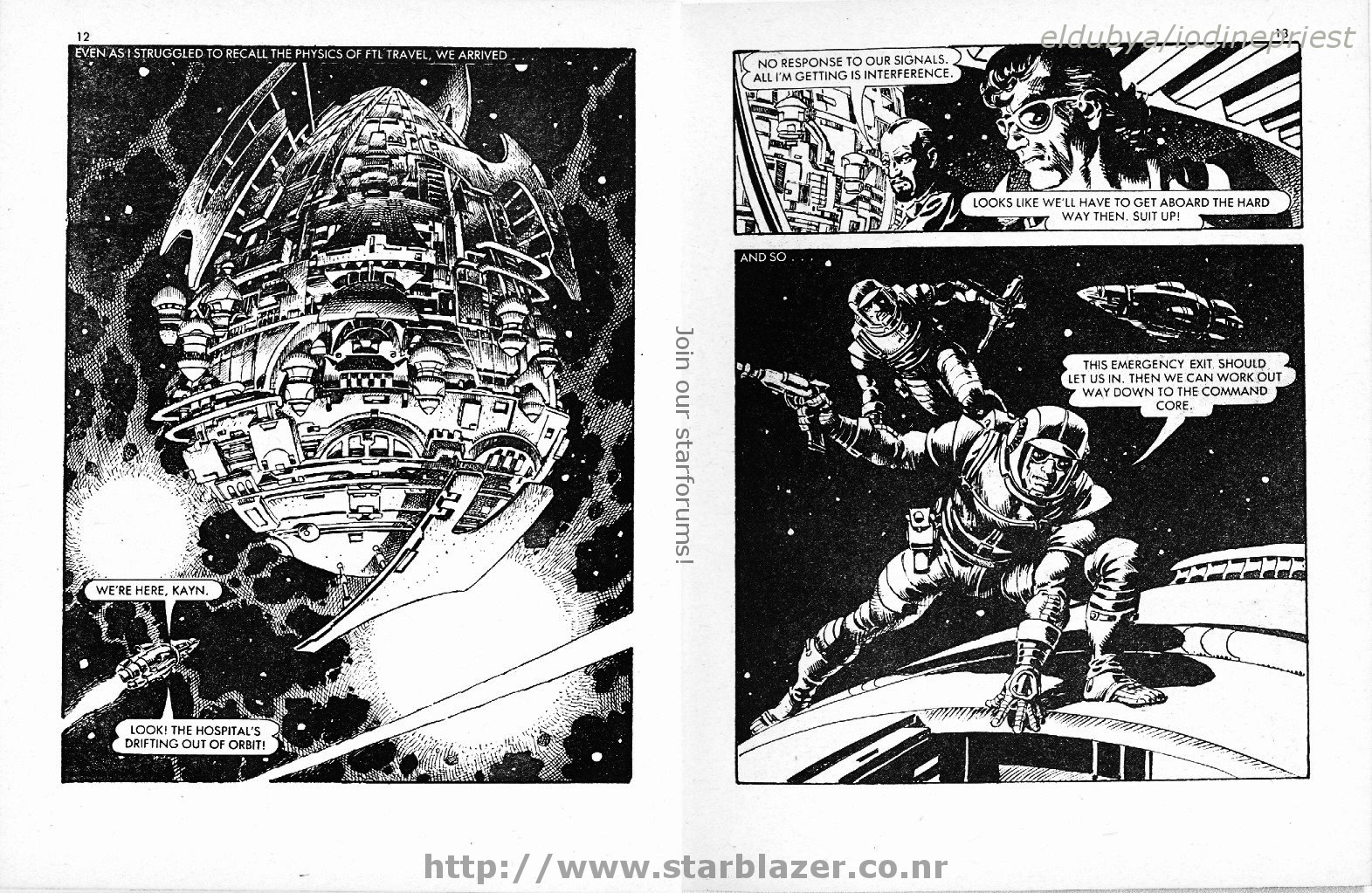 Read online Starblazer comic -  Issue #167 - 8