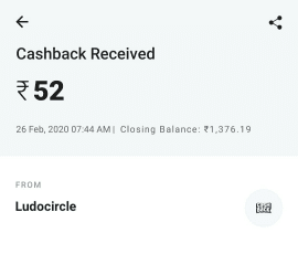 ludo circle payment proof