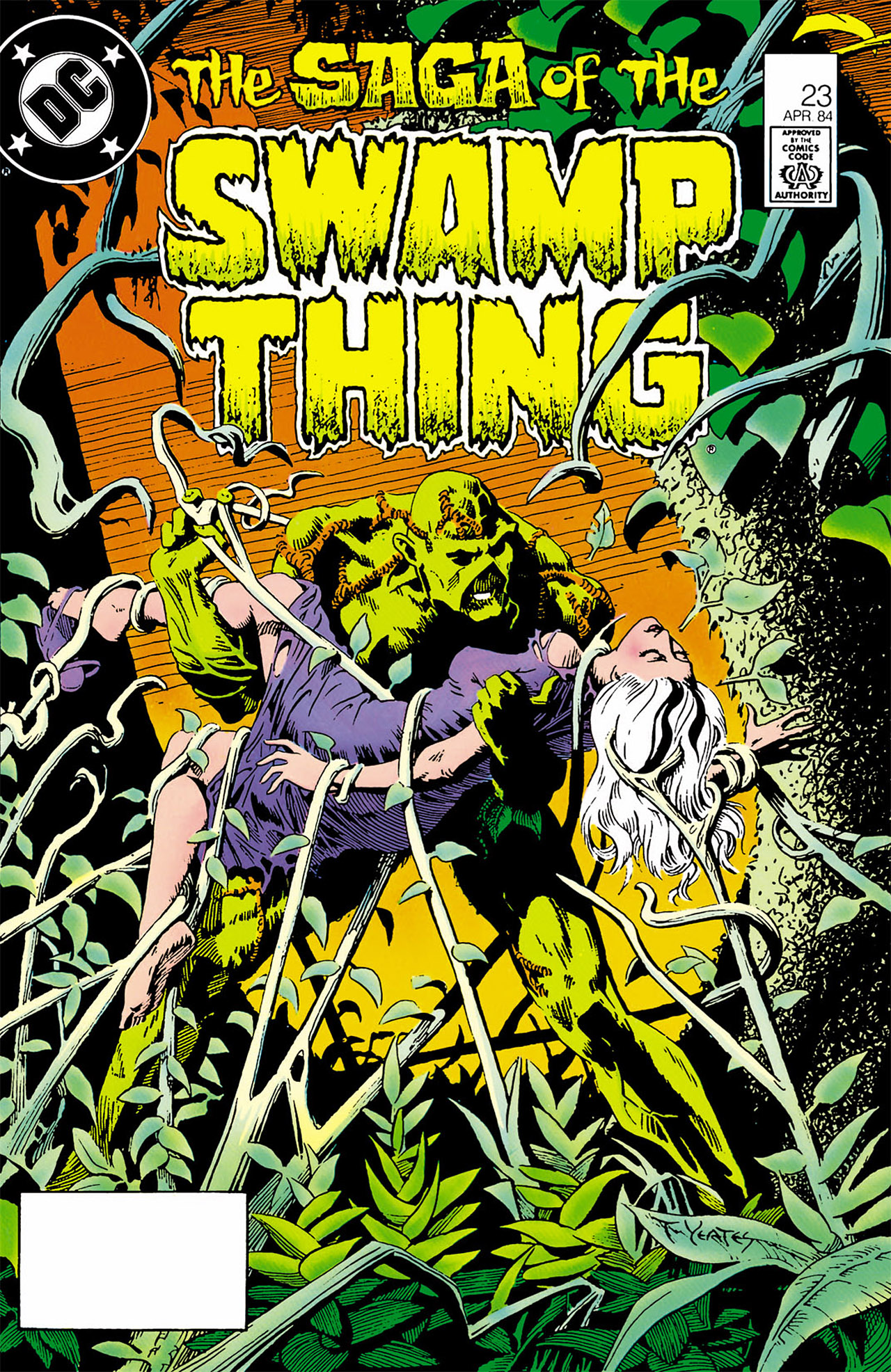 Read online Swamp Thing (1982) comic -  Issue #23 - 1