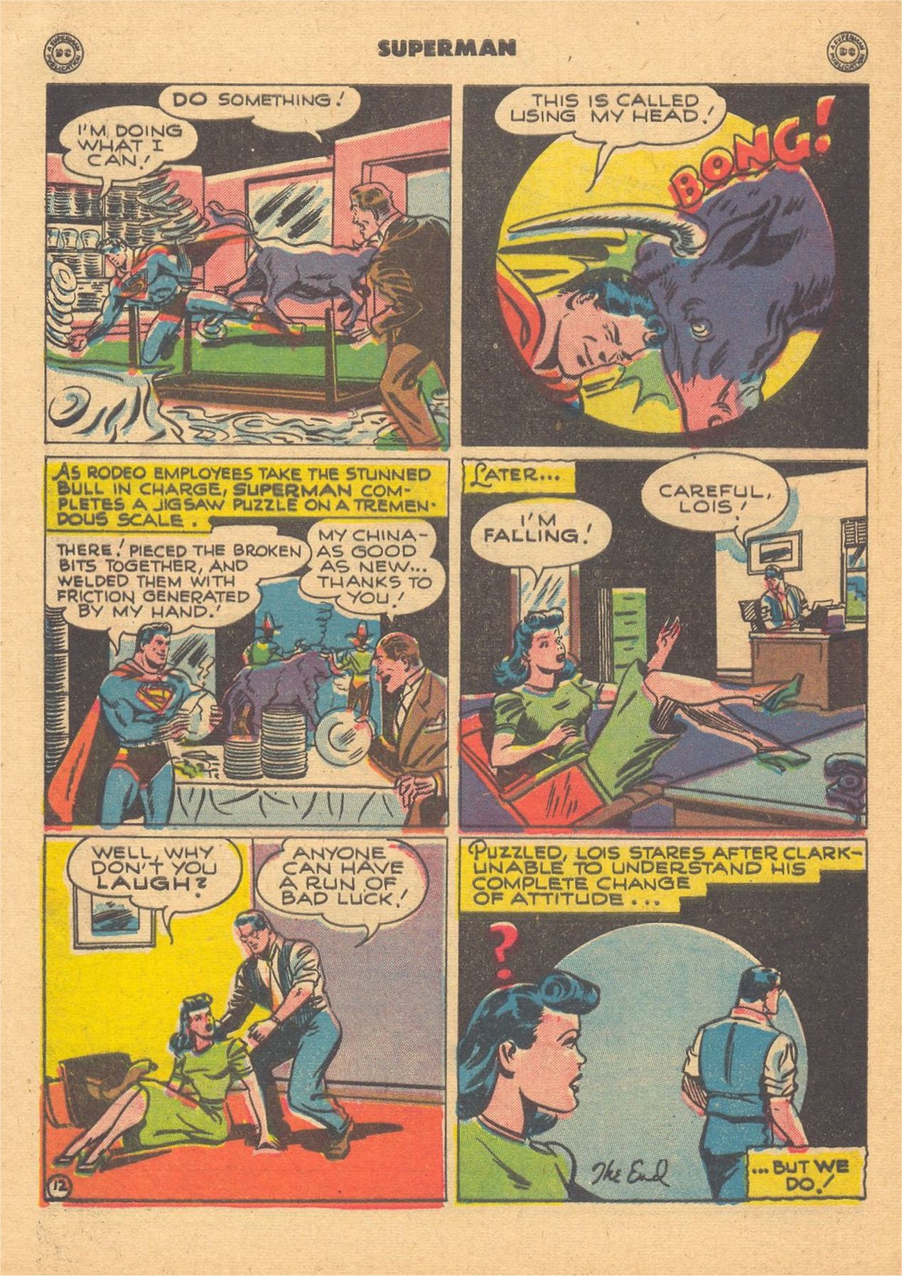 Read online Superman (1939) comic -  Issue #47 - 46