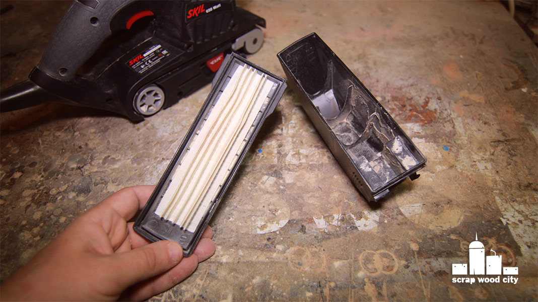 scrap wood city 5 sanding tips, plus Skil belt sander review