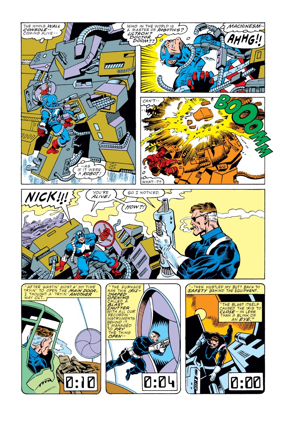 Read online Captain America (1968) comic -  Issue #351 - 21