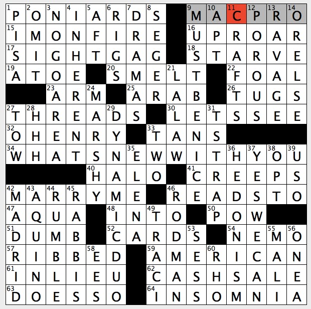Rex Parker Does The Nyt Crossword Puzzle Small Slim Daggers Sat 5 7 16 Mother Or Son Philippine President Hall Of Fame Nba Player Known As Worm Show Title Shown