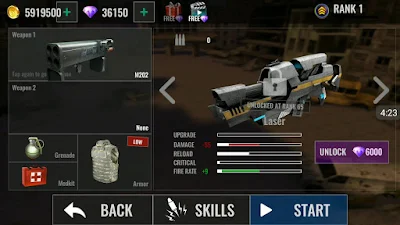 لعبة Zombie Shooter Hell للأندرويد، لعبة Zombie Shooter Hell 4 Survival مدفوعة للأندرويد، لعبة Zombie Shooter Hell 4 Survival مهكرة للأندرويد