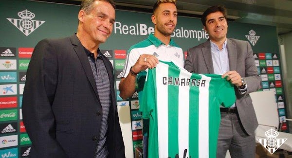 Oficial: El Betis anuncia el fichaje de Camarasa hasta 2022