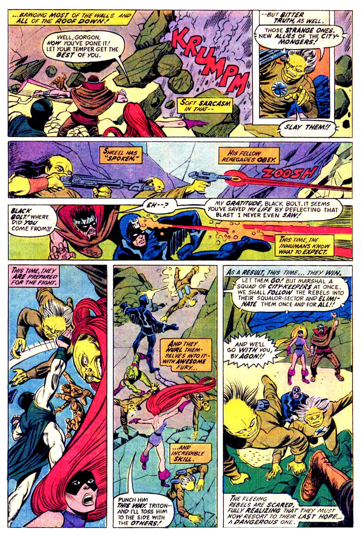 Read online Inhumans (1975) comic -  Issue #7 - 13