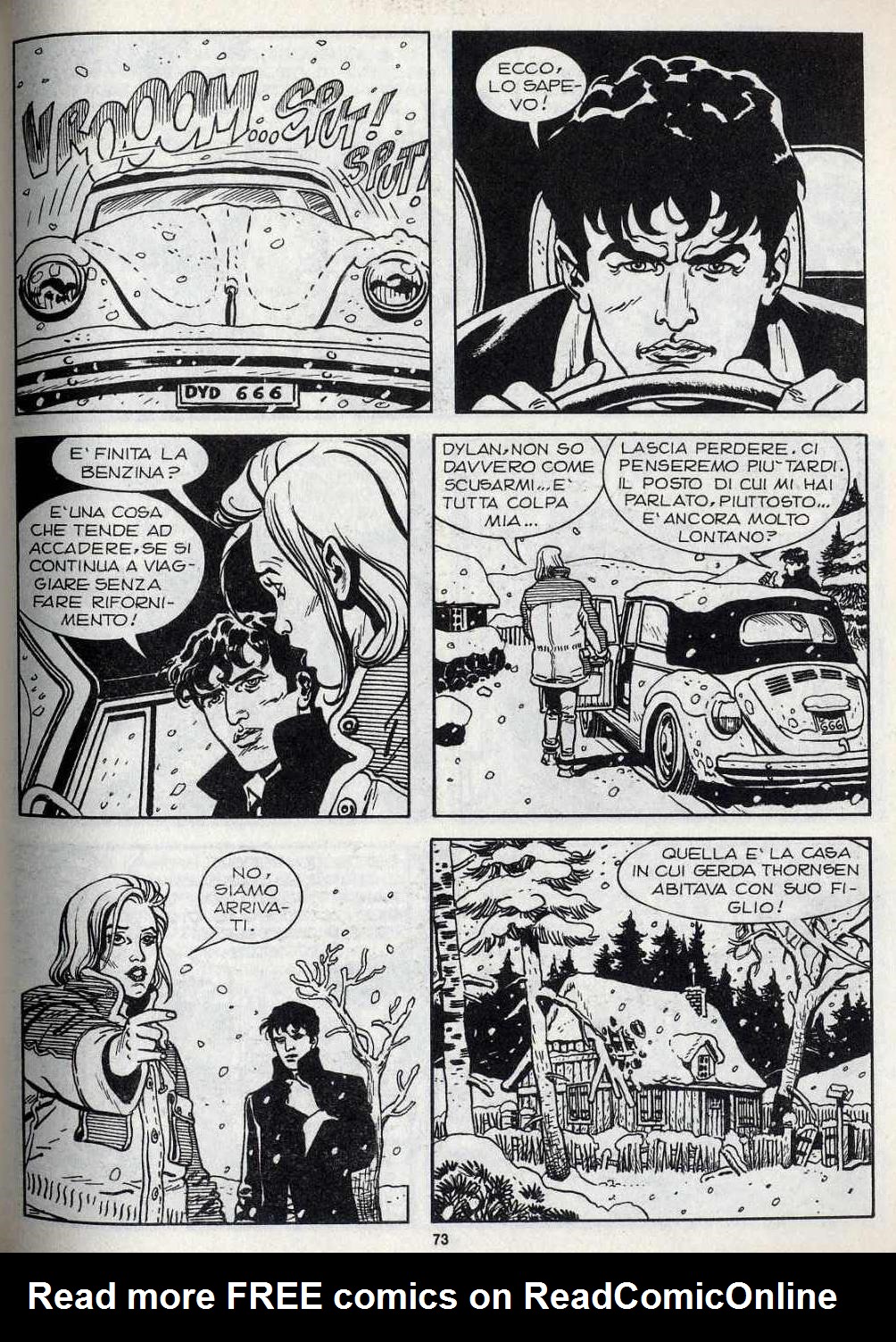 Read online Dylan Dog (1986) comic -  Issue #196 - 70
