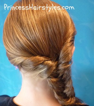 Fishtail Braid With A Twist Hairstyles For Girls Princess