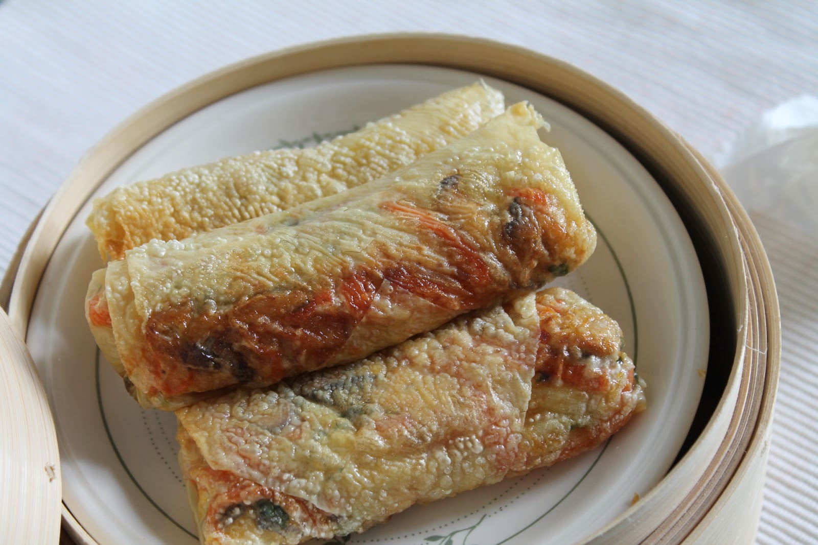 my bare cupboard Panfried Beancurd Skin Rolls