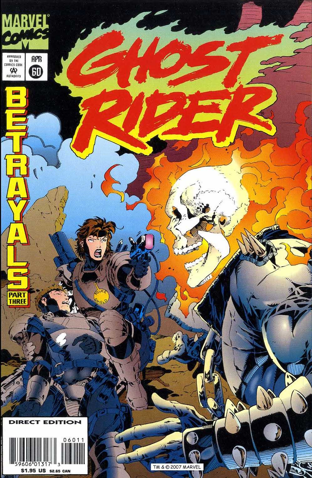 Read online Ghost Rider (1990) comic -  Issue #60 - 1