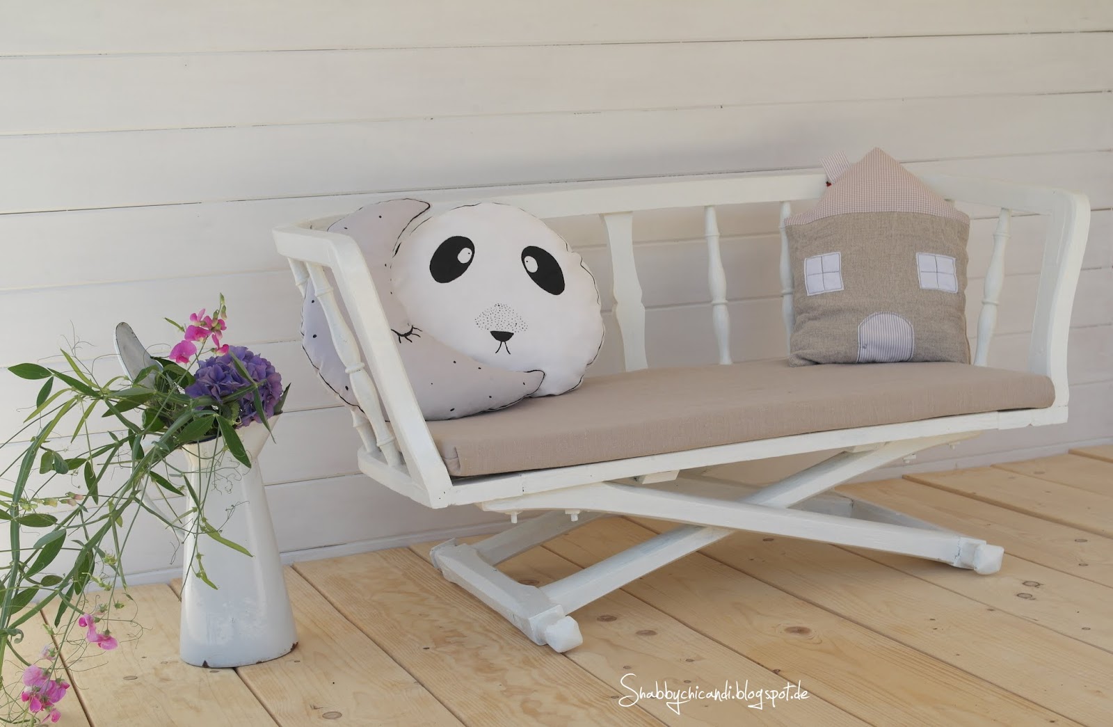 Shabby chic and i shabby chic, diy und deko: juli 2016 Kinderzimmer bank