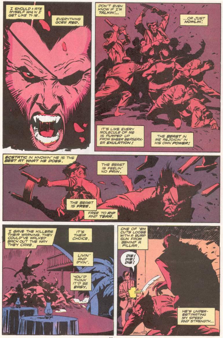 Read online Wolverine (1988) comic -  Issue #31 - 9