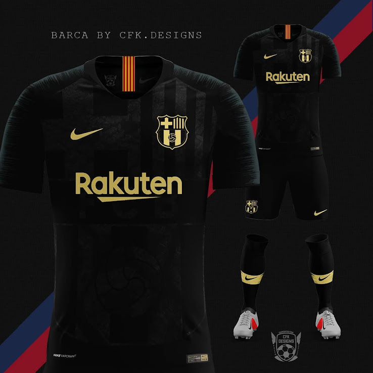 black barcelona jersey