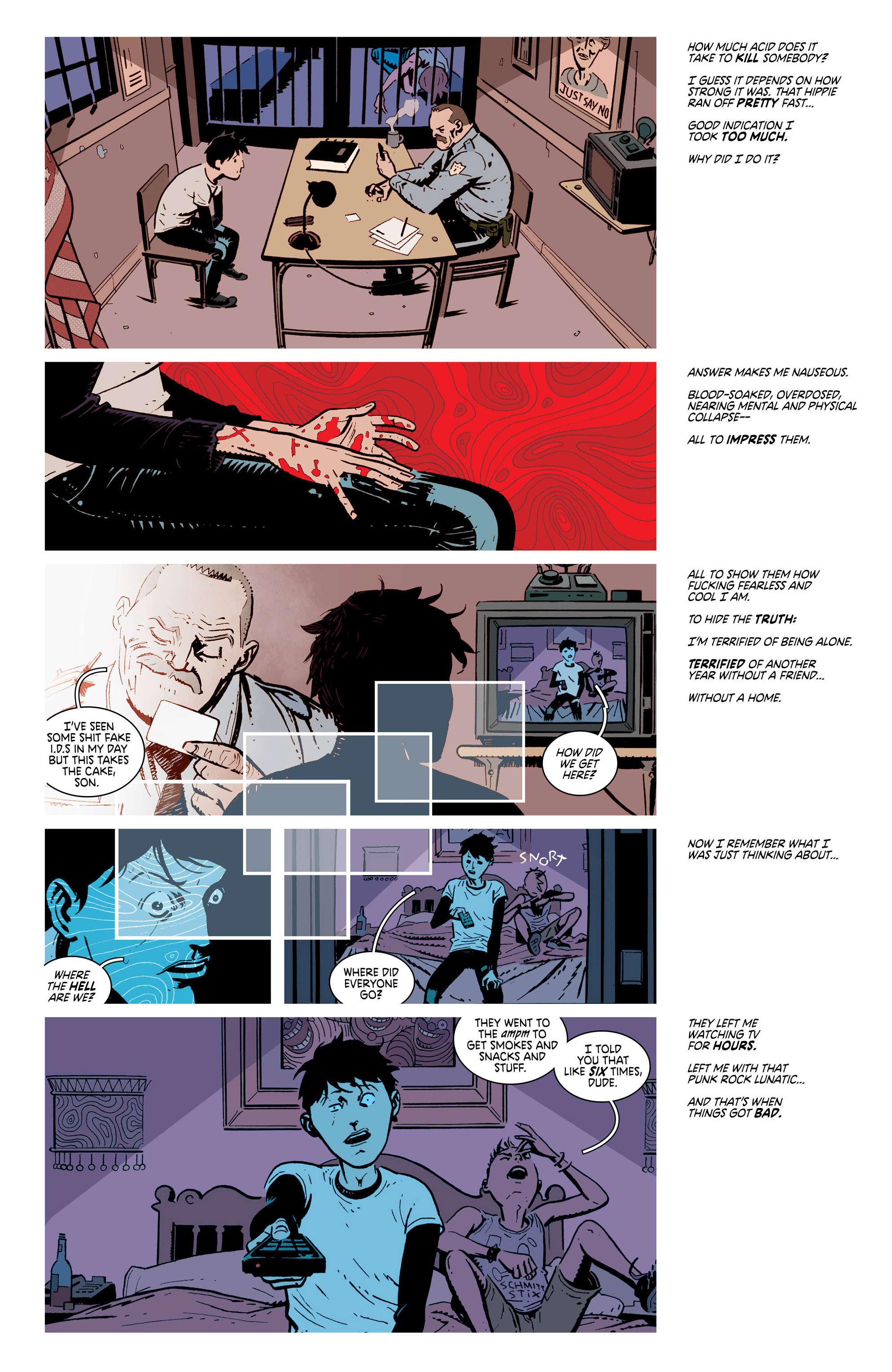 Read online Deadly Class comic -  Issue # _TPB 1 - 110