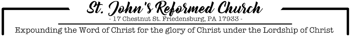 St. John's Reformed Church Friedensburg Pennsylvania (Schuylkill County PA)