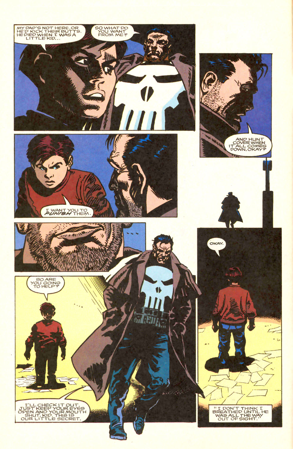 Read online The Punisher (1987) comic -  Issue #93 - Killing Streets - 6
