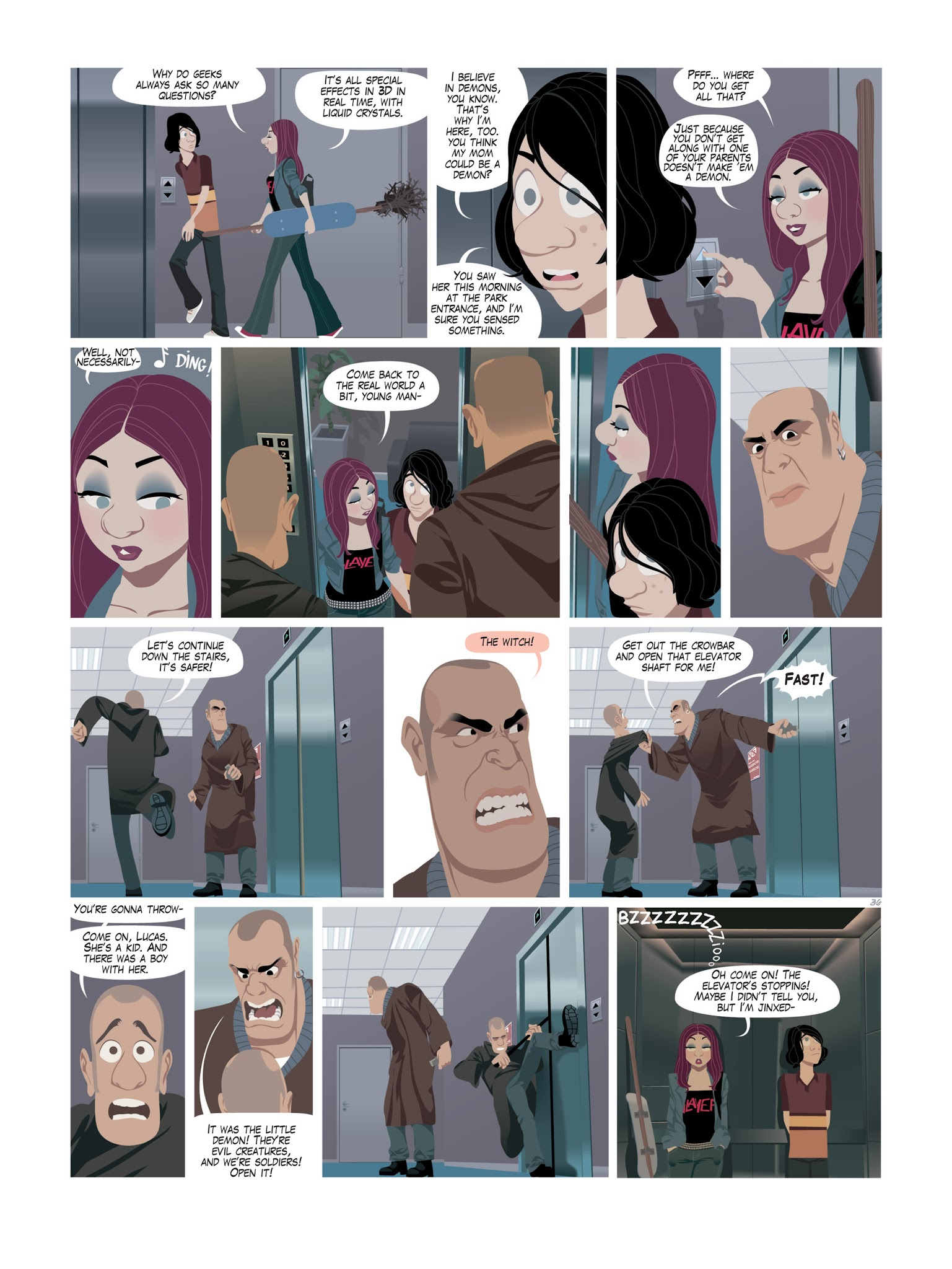 Read online Zombillenium comic -  Issue # TPB 2 - 39