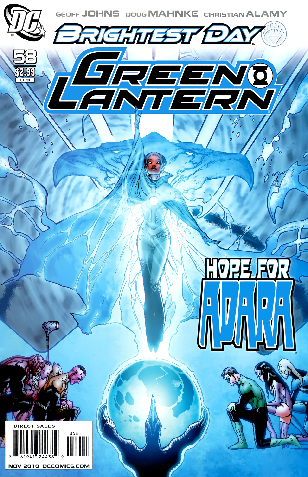 Read online Green Lantern (2005) comic -  Issue #58 - 1