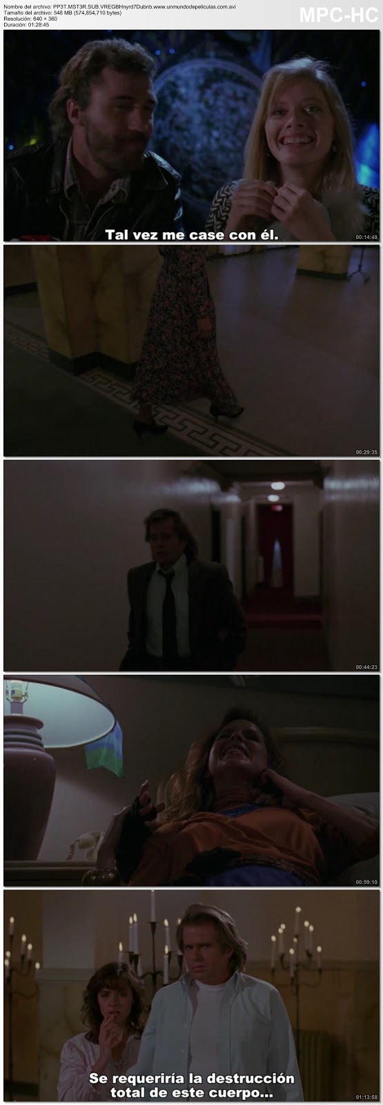 Capturas de la película.
