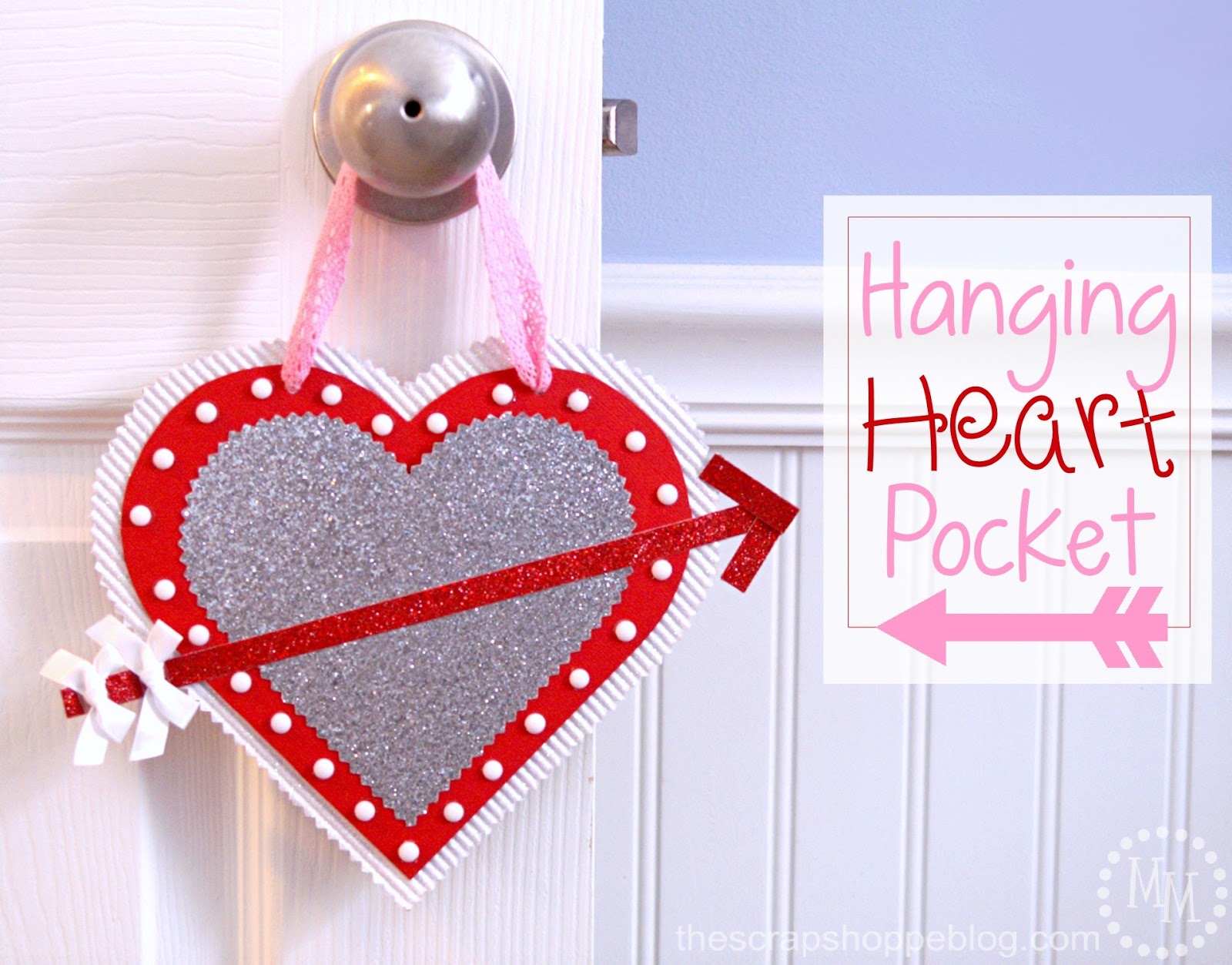 hanging valentine pocket