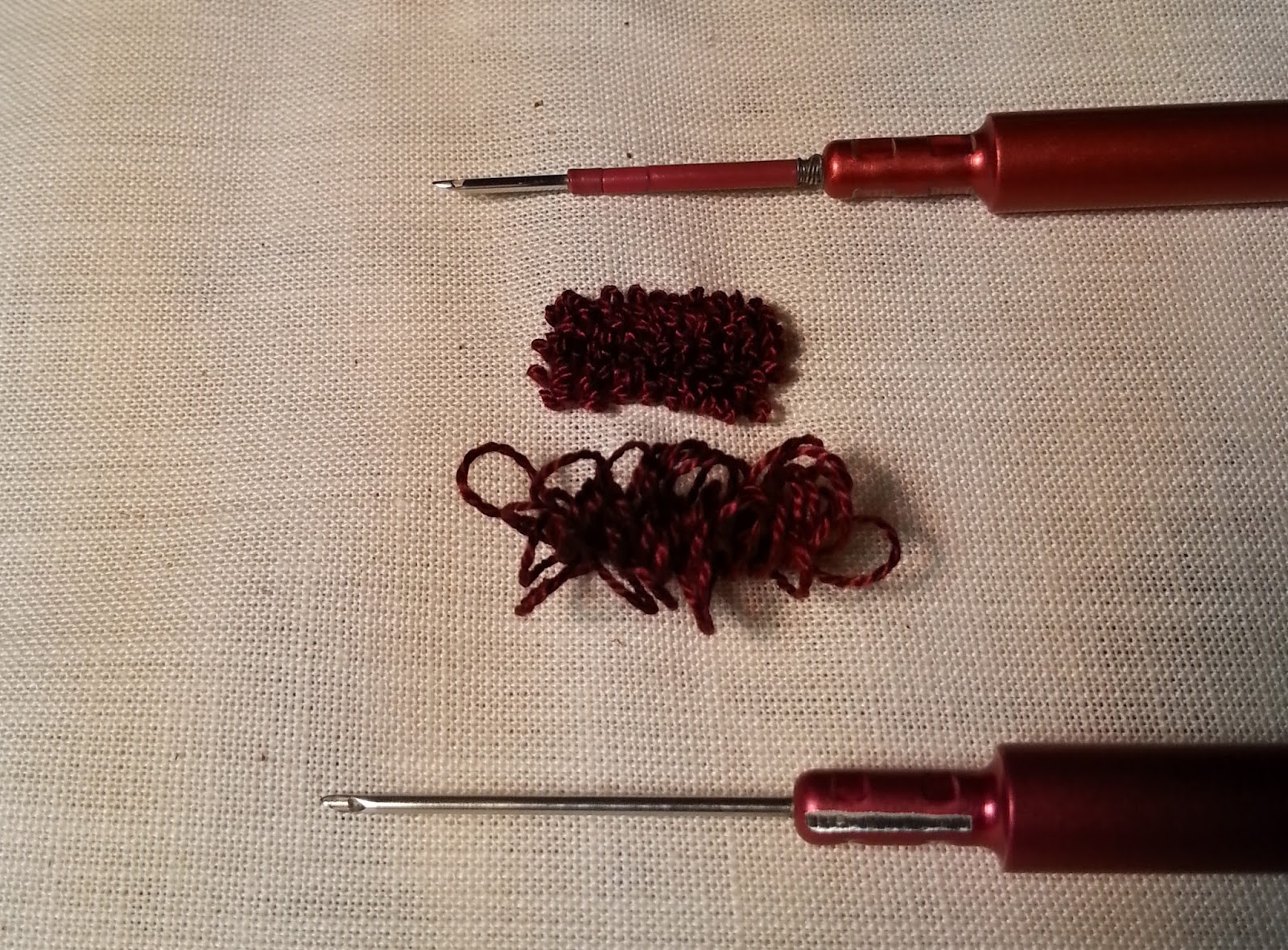 Punch Needle Tips at Briar Cottage: Gauge your Needle