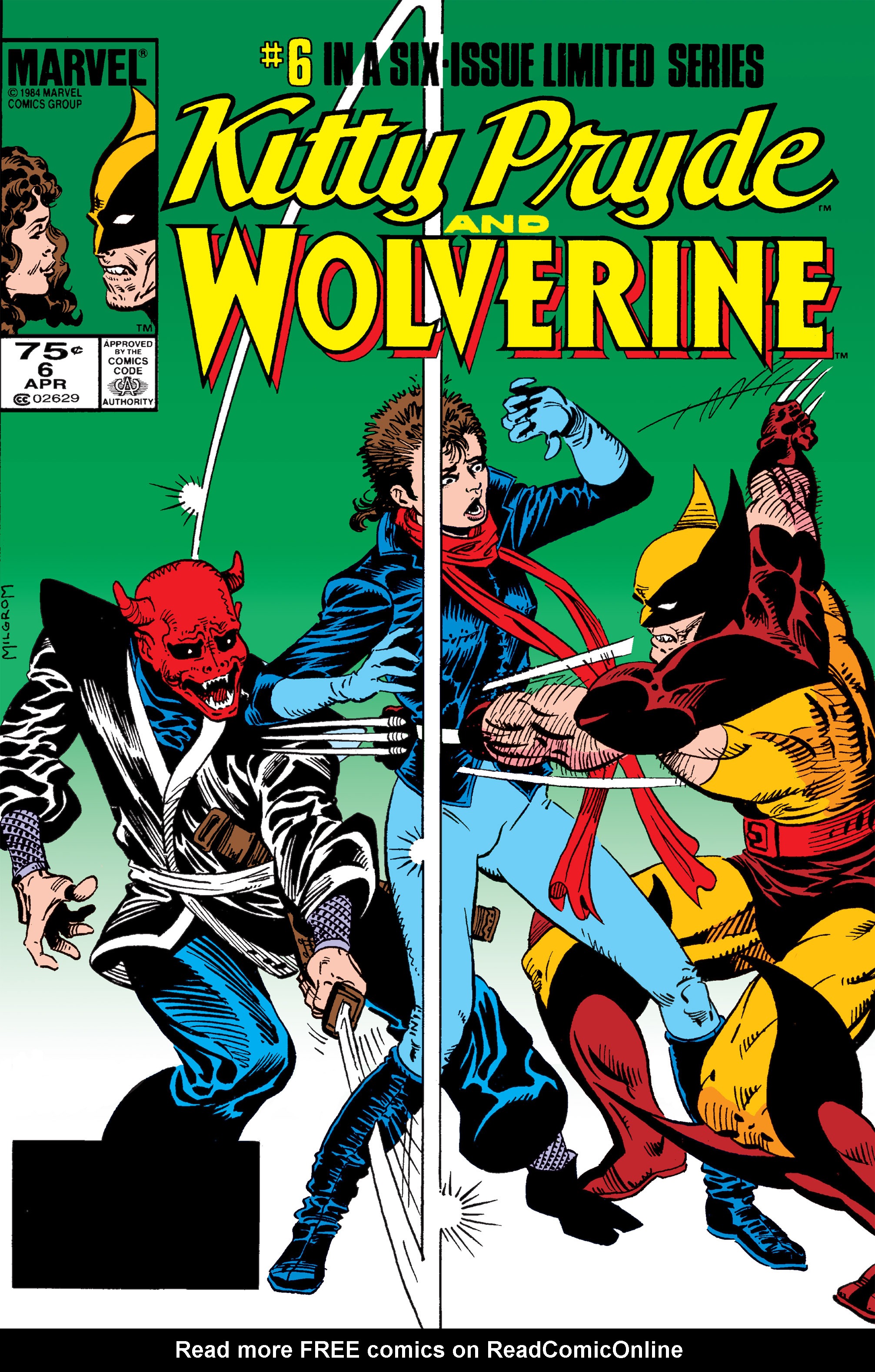 Read online Kitty Pryde and Wolverine comic -  Issue #6 - 1