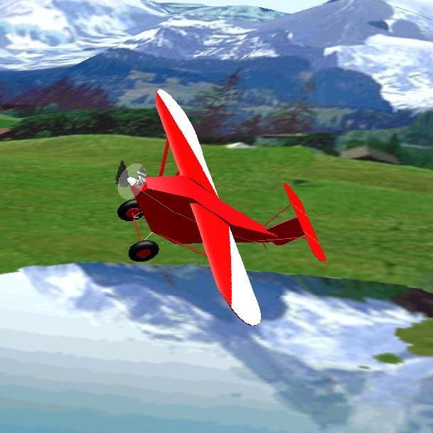 Авиамодельный симулятор. Flying model. Macchi m. 33. Flying model.