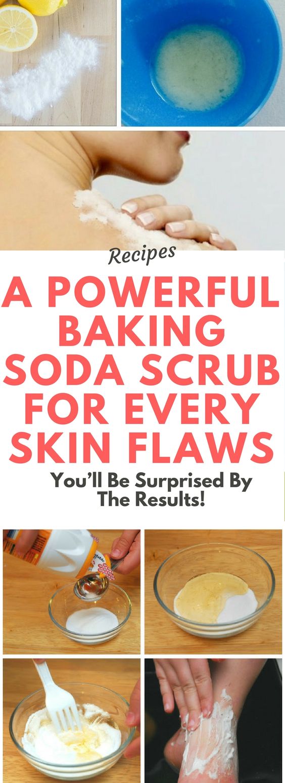 A Powerful Baking Soda Scrub For Your Every Skin Flaws! Health Hacks