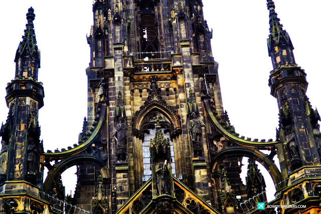 bowdywanders.com Singapore Travel Blog Philippines Photo :: Scotland :: The Scott Monument: Photos From The Most Musing Place in Edinburgh