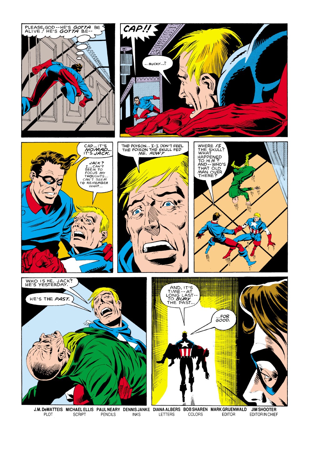 Read online Captain America (1968) comic -  Issue #300 - 22