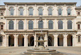 The Palazzo Barberini was completed by Gian Lorenzo Bernini