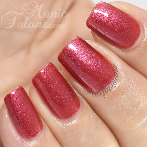 Madam Glam Gel Polish In Love With You Swatch