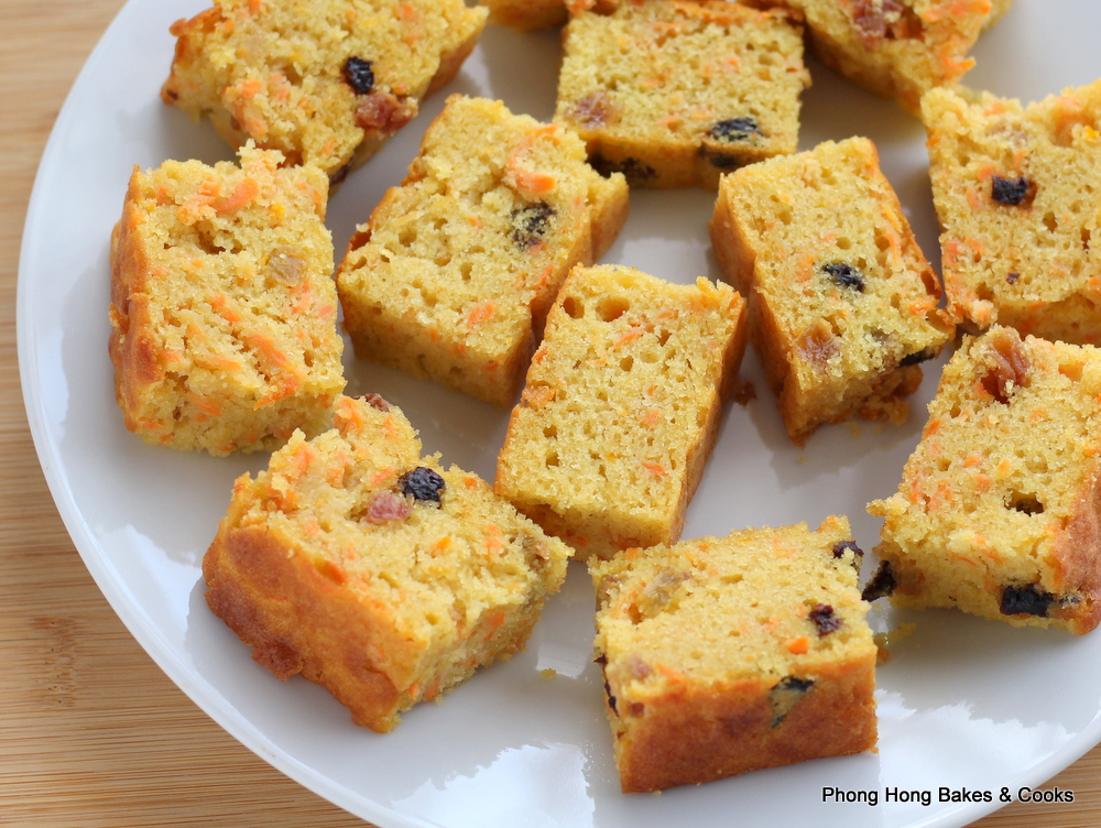PH the Malaysian Carnivore Raisin Carrot Cake