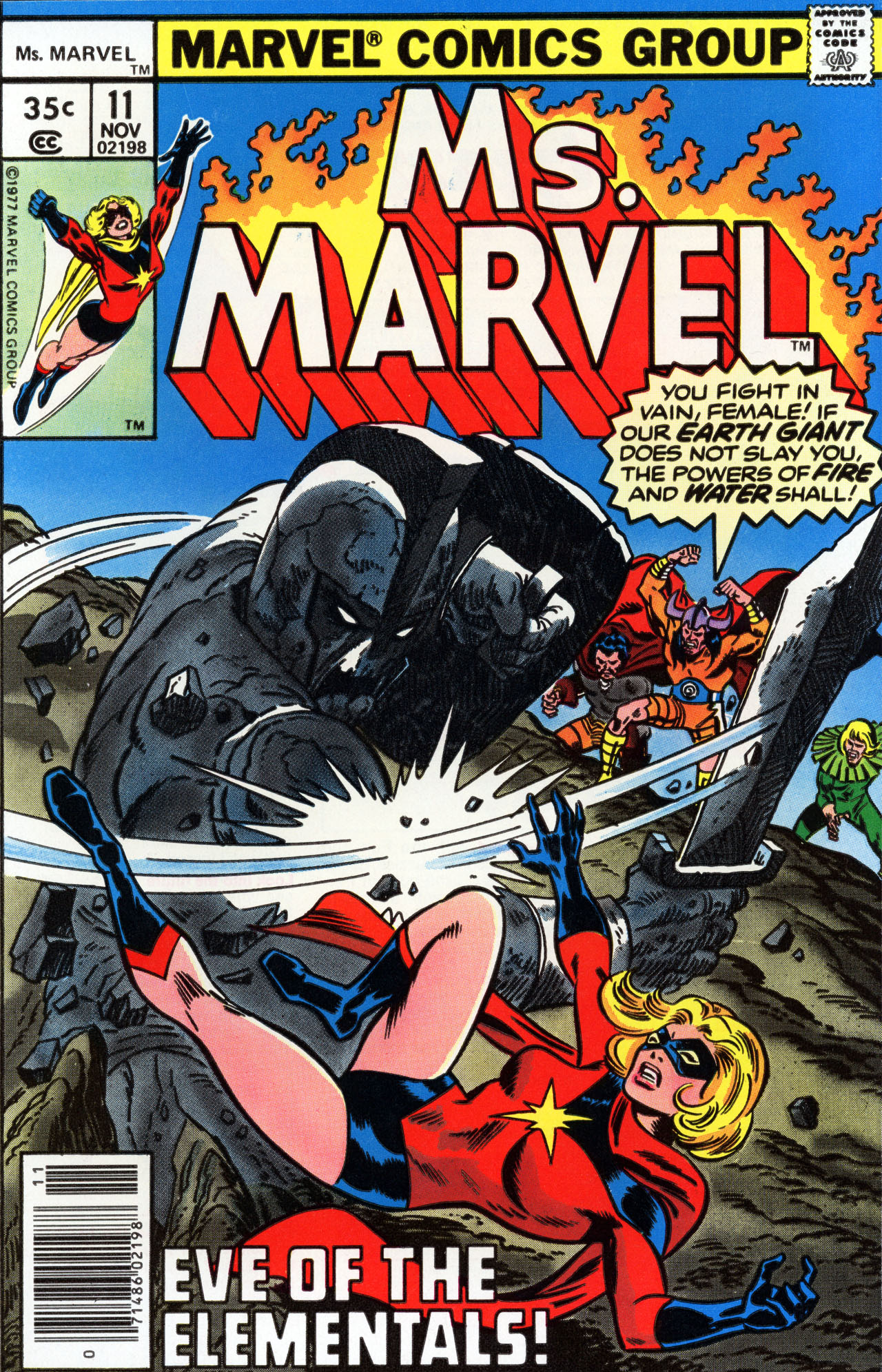 Ms. Marvel (1977) issue 11 - Page 1