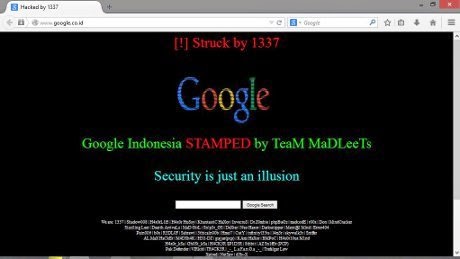 Google.co.id Heboh Karena di Hack
