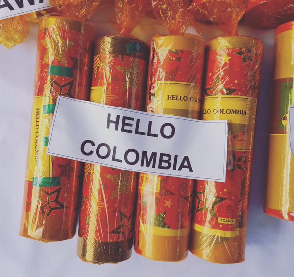 Illegal firecracker named "Hello Colombia" found in Bocaue