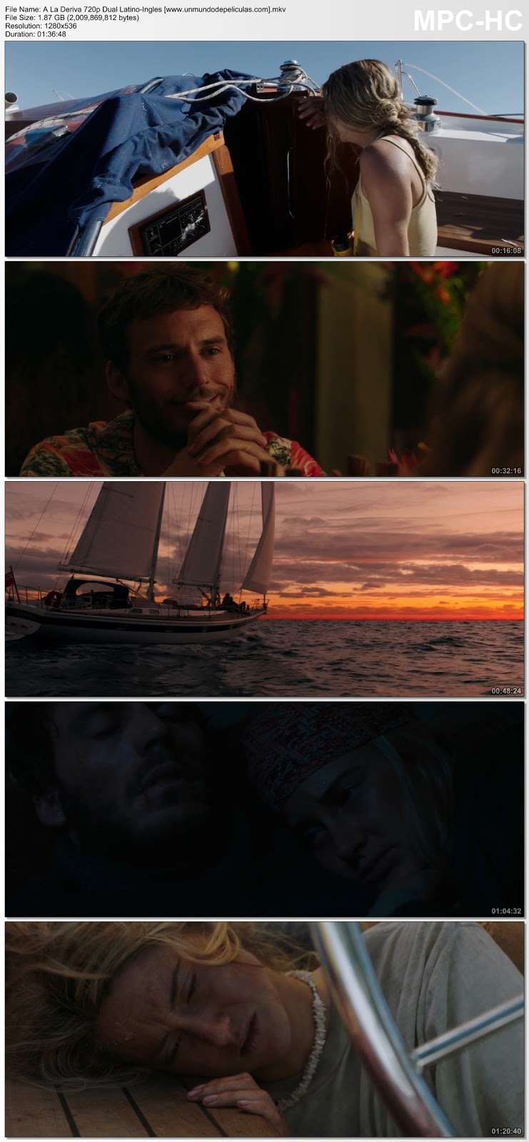 Capturas de la película.