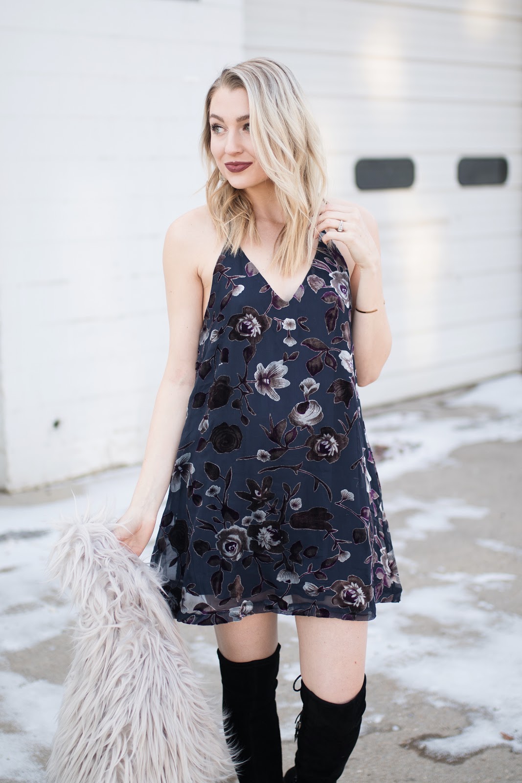 floral dress for new years eve