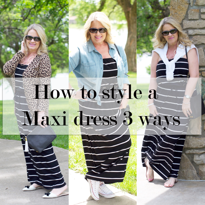 How to style a maxi dress 3 ways - Peridot Skies
