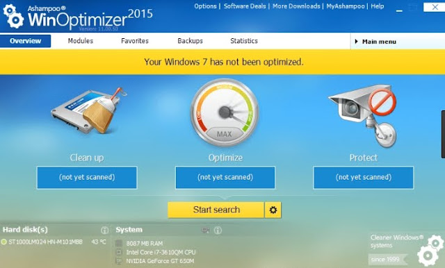 تحميل برنامج Ashampoo WinOptimizer 15.00.01 تسريع أداء الكمبيوتر تحميل برنامج Ashampoo WinOptimizer 15.00.01 تسريع أداء الكمبيوتر