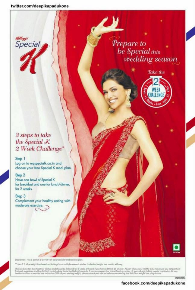 Kelloggs Special K Deepika Padukone AD I Luv Ads