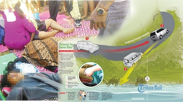 Merinding !! Misteri Tenggelamnya Mobil di Danau Batur, Korban Selamat Lihat Hal 'Ganjil' Sebelum Kejadian!!
