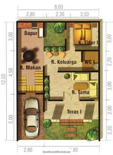 Denah Rumah Mungil