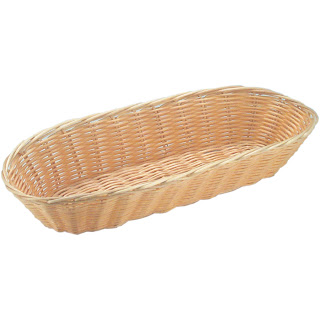 Cos Paine Oval, Cos Oval din Polyrattan, Cos din Paie, Modele de Cosuri de Paine, Accesorii Profesionale Horeca