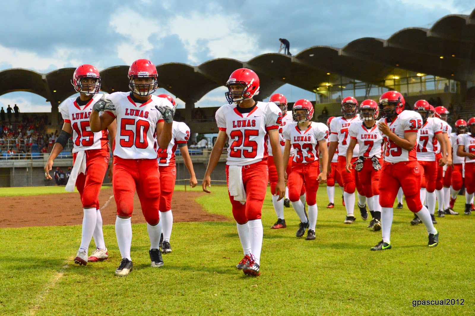 Lahainaluna Sports Shooter: Lahainaluna Football: Preseason v. Keaau