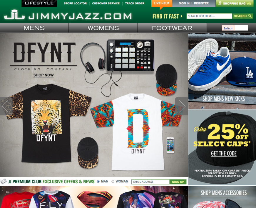 DFYNT CLOTHING CO. Jimmy Jazz