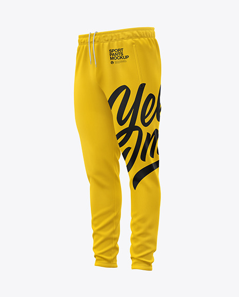 Download Free Men 39 S Sport Pants Mockup PSD Mockup Template