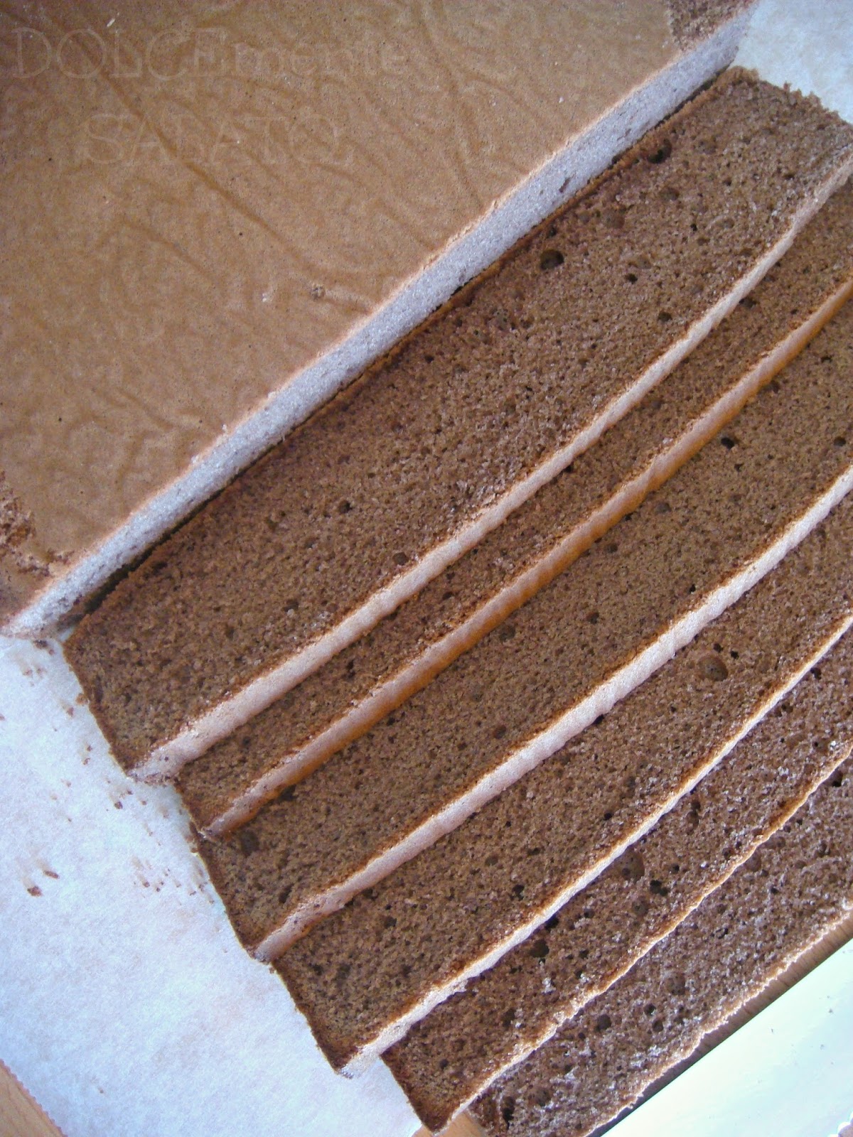 DOLCEmente SALATO Pan di Spagna al cacao o genovese