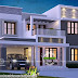1905 square feet box model contemporary Kerala home