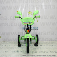 Sepeda Roda Tiga BMX PMB 920 Safari Musik Sandaran Green